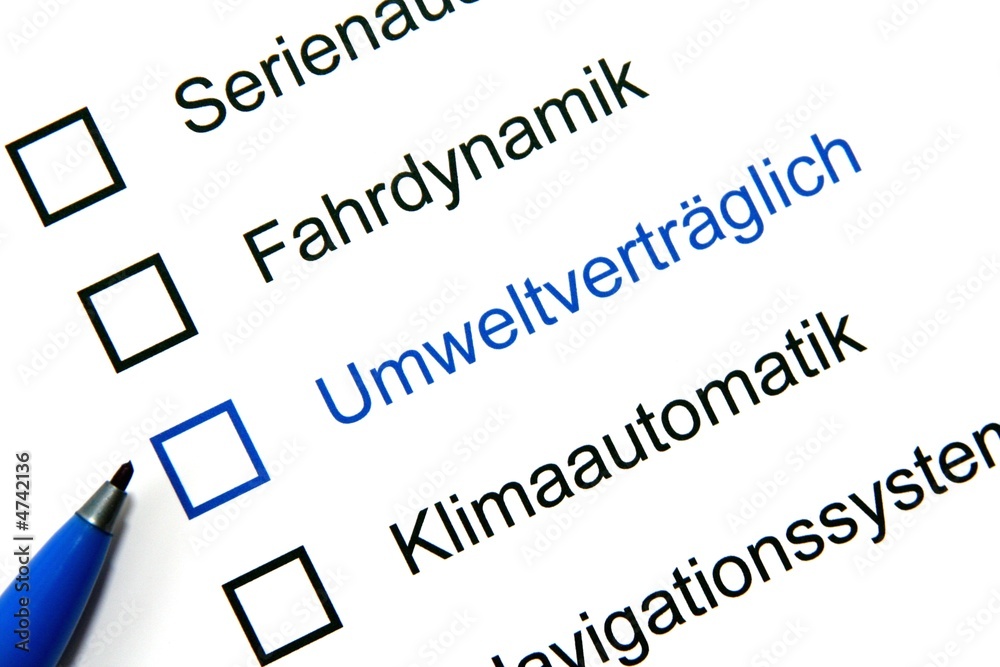 Umweltverträglichkeit Umweltverträglichkeit