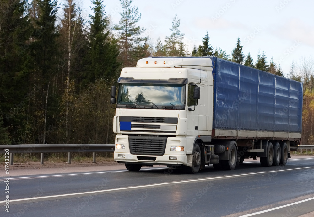 trucktor trailer truck of trucktor trailer truck of