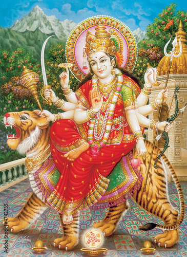 Foto MAA DURGA JI INDIAN GODESS