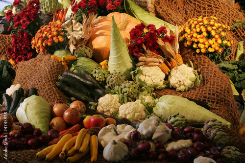 Herbstdekoration Erntedank