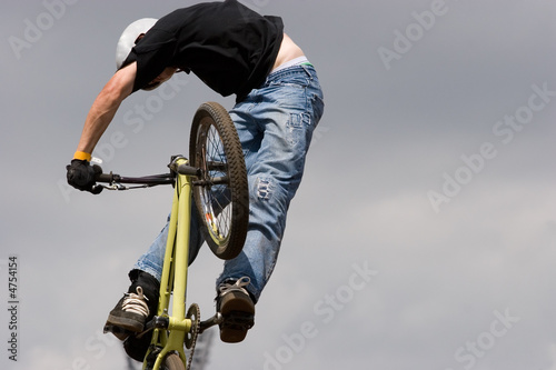 BMX biker Airborne