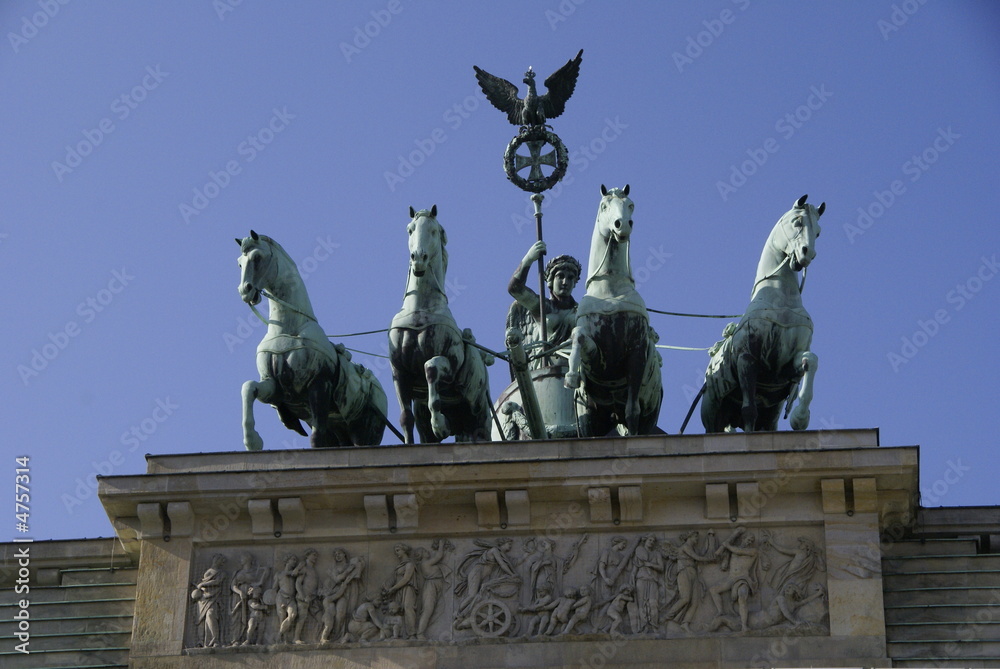 Quadriga auf dem Brandenburger Tor, Berlin