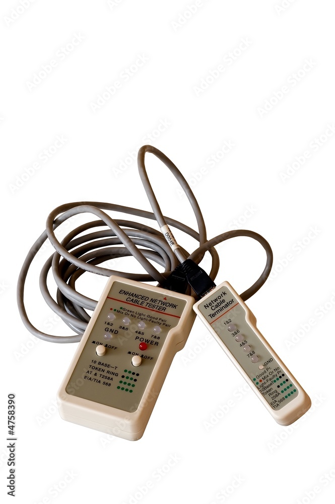Enhanced Network Cable Tester and wired Enhanced Network Cable Tester and wired