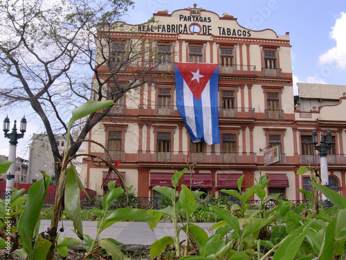 Sticker Immeuble à la Havane - Cuba