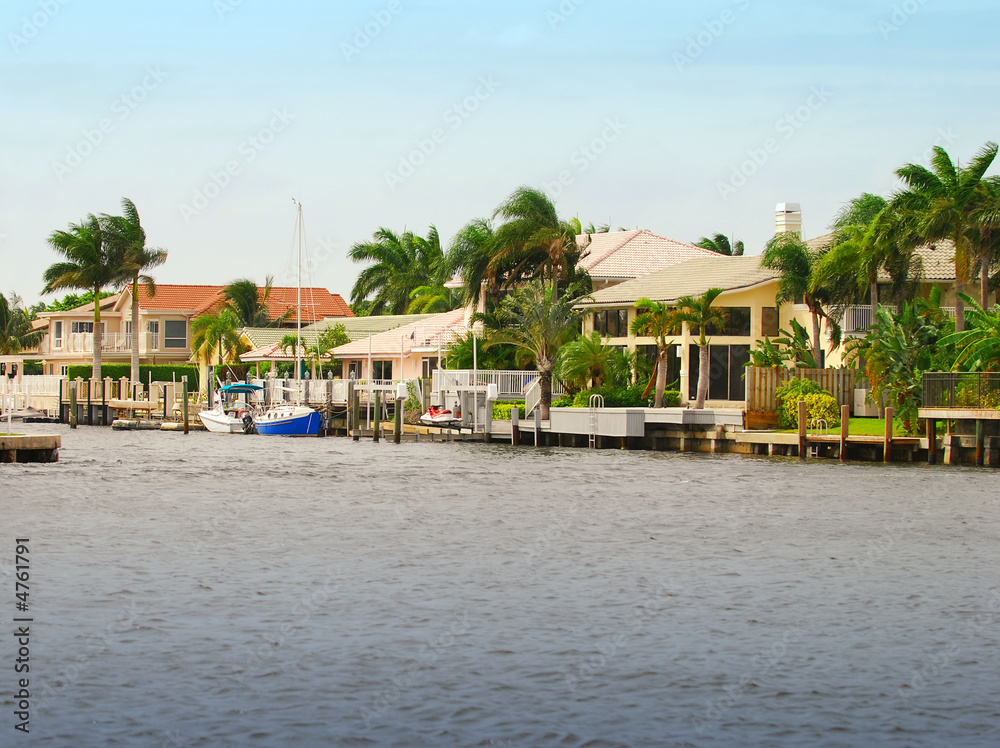 Luxury waterfront community