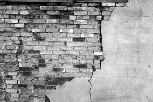 Detail of Old Brick Wall #4762573