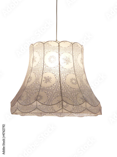 embroidered lamp shade