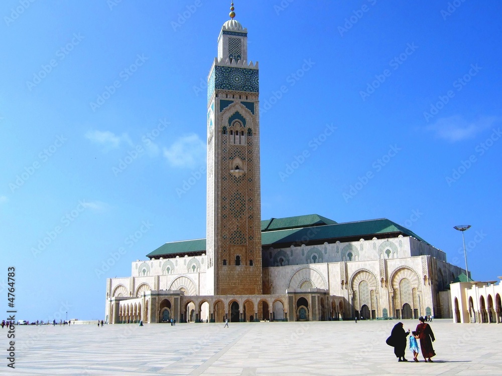 Fototapeta premium Hassan II Moschee
