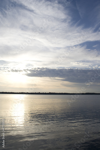 Sunset on a nothern Canadian lake 2