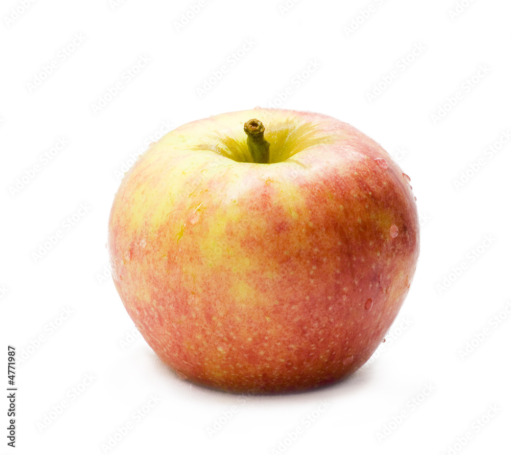 Fresh Red Apple isoaled on white background Fresh Red Apple isoaled on white background