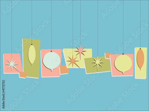 Retro ornaments