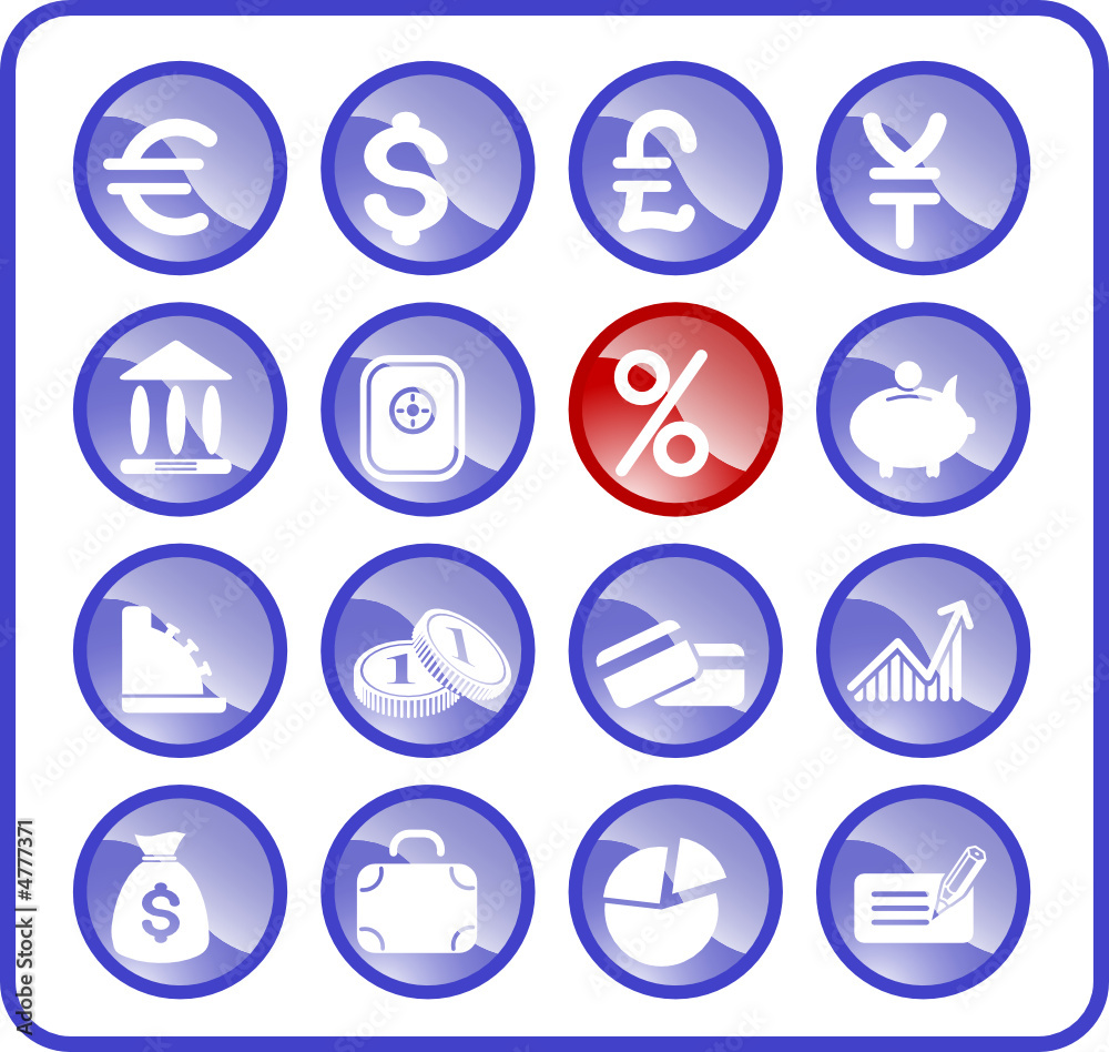 Money vector iconset Money vector iconset