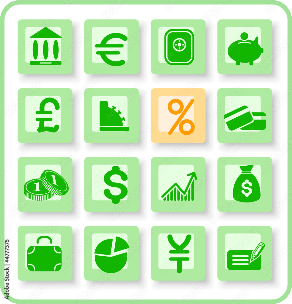 Money vector iconset Money vector iconset