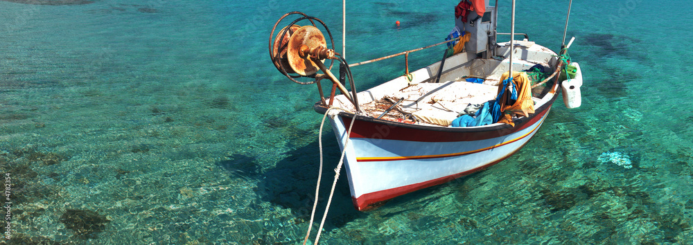 Obraz premium Bateau de pêche