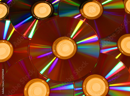 Pile of DVD / CD Disks