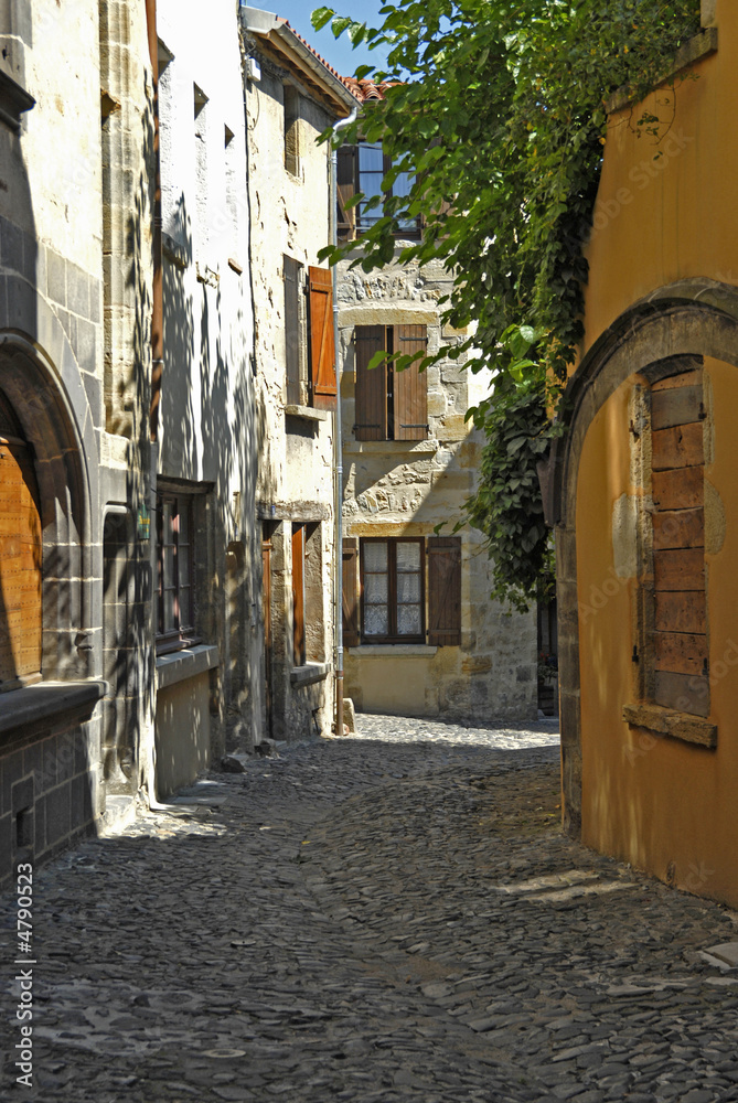 Obraz premium rue villageoise
