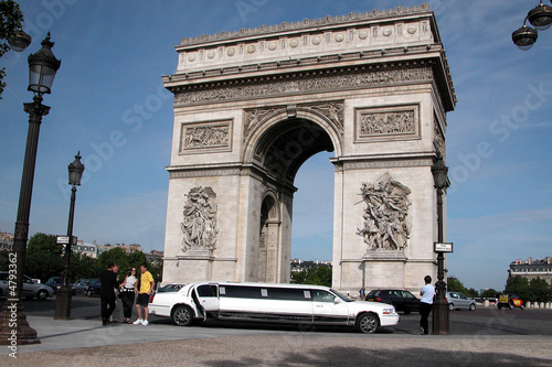 France, Paris, ARc de Triomphe