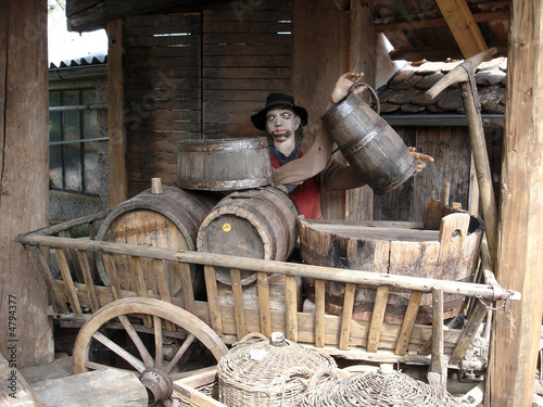 Mittelbergheim - comme à l'ancien temps (Alsace) photo