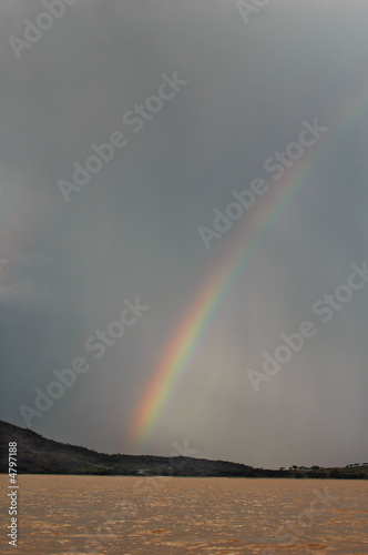 Rainbow at Baringo Lake