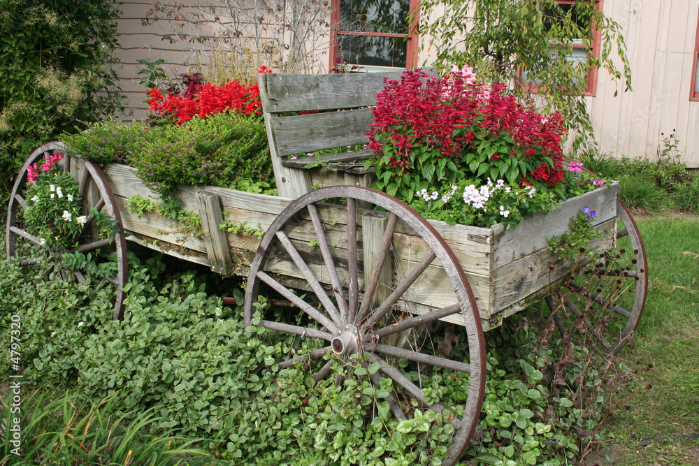 Wagon of Flowers