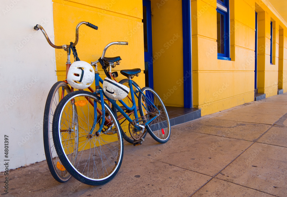 Obraz premium Old bicycles