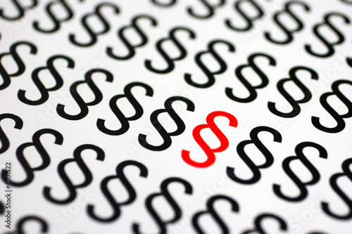 Obraz na płótnie Paragraph Symbol