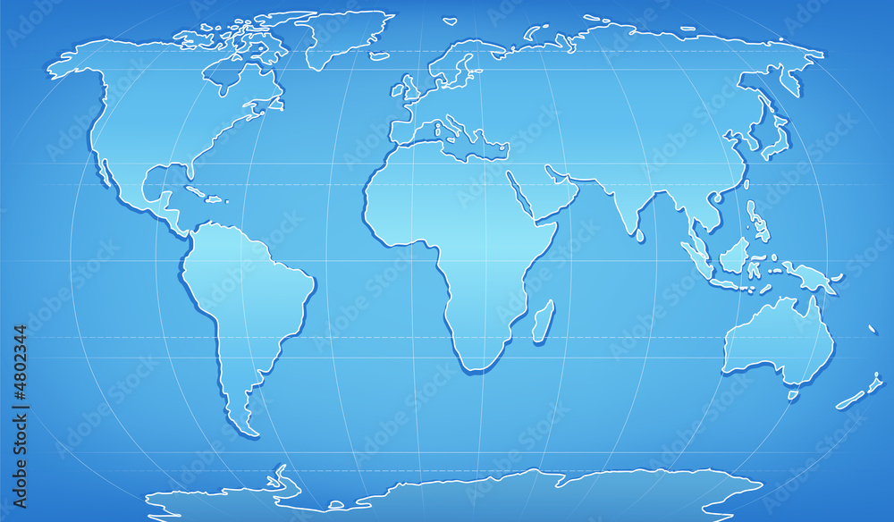Fototapeta premium digital word map