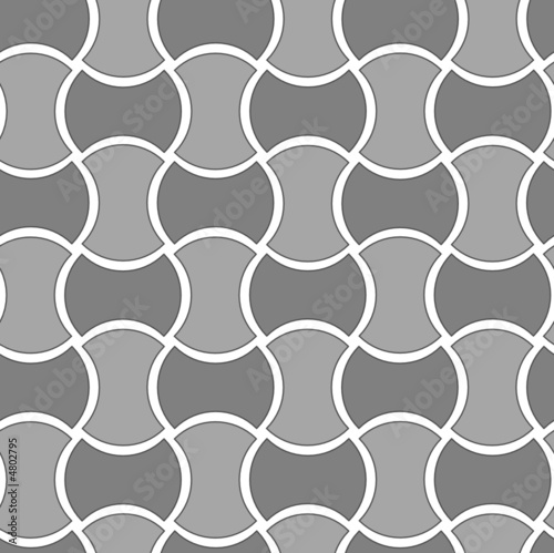 Seamless vector pattern with tiles photo