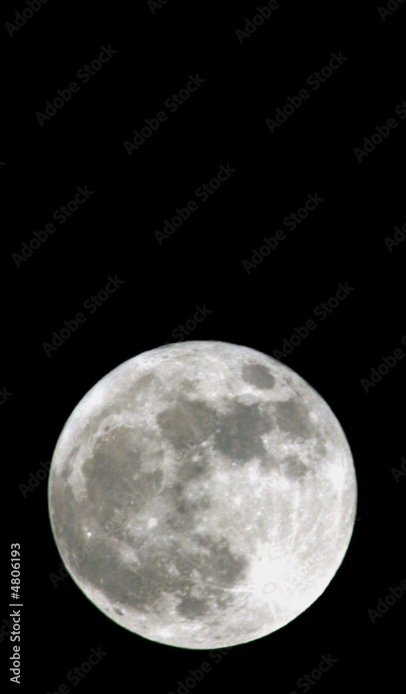 Naklejka premium Vollmond