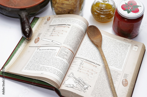 libro di cucina photo