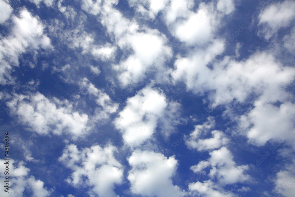 Obraz premium Ciel bleu et nuages