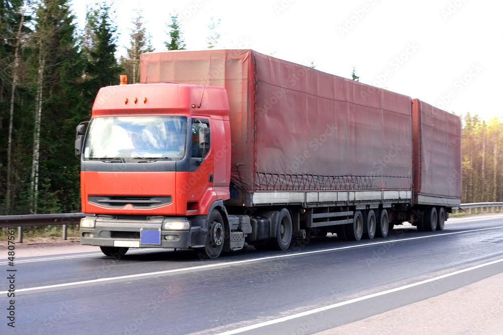 tractor trailer truck of tractor trailer truck of