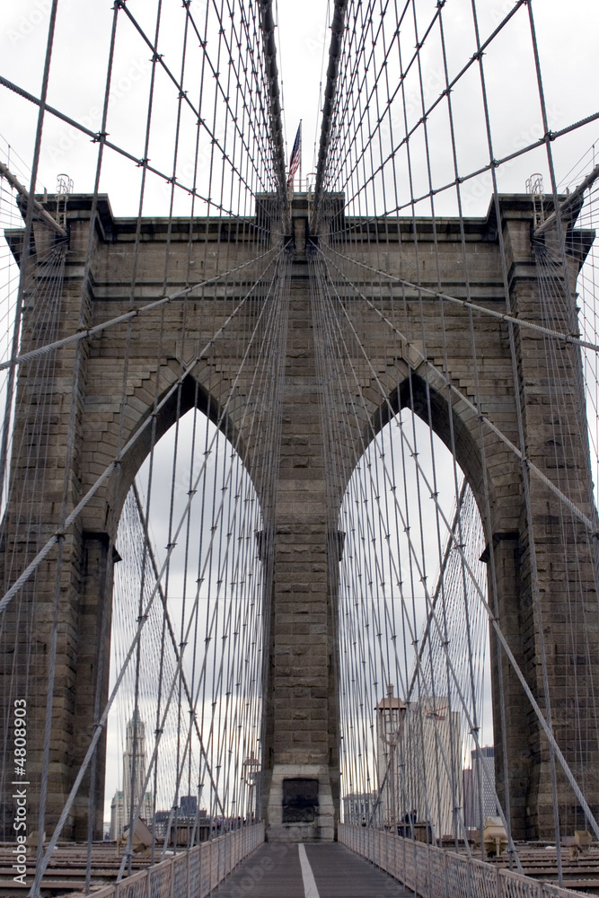 Obraz premium Most Brookliński