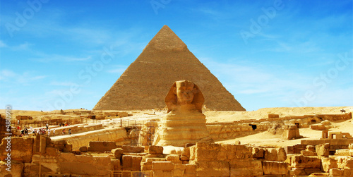 Great Sphinx of Giza - panorama #4810910