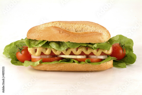 panino con wurstel