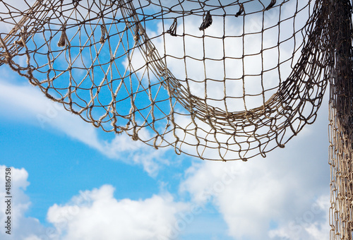 Fischernetz mit Himmel 1