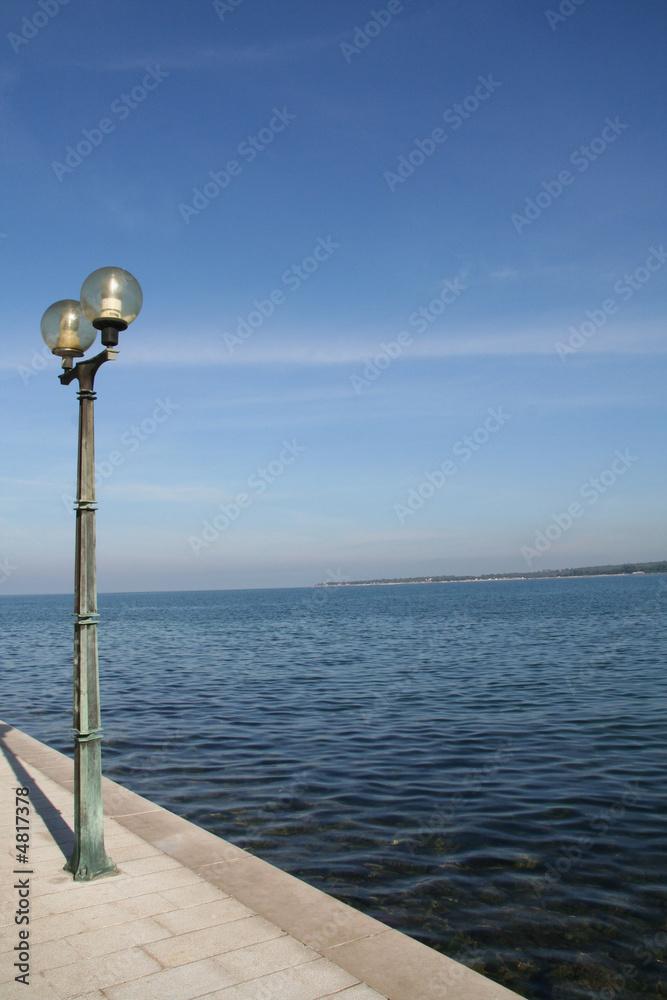 Strandpromenade in Istrien