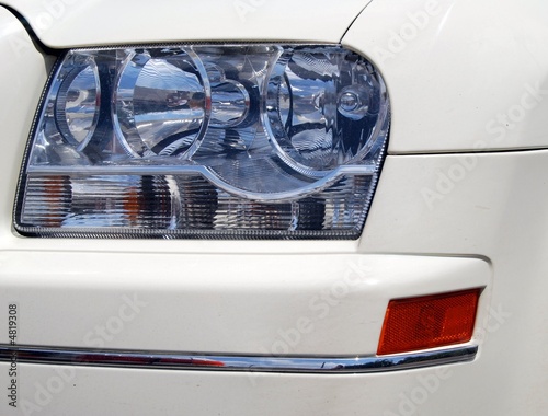 The car headlight