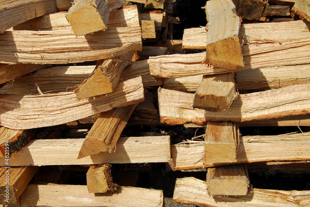Stacked Fire Wood Stacked Fire Wood