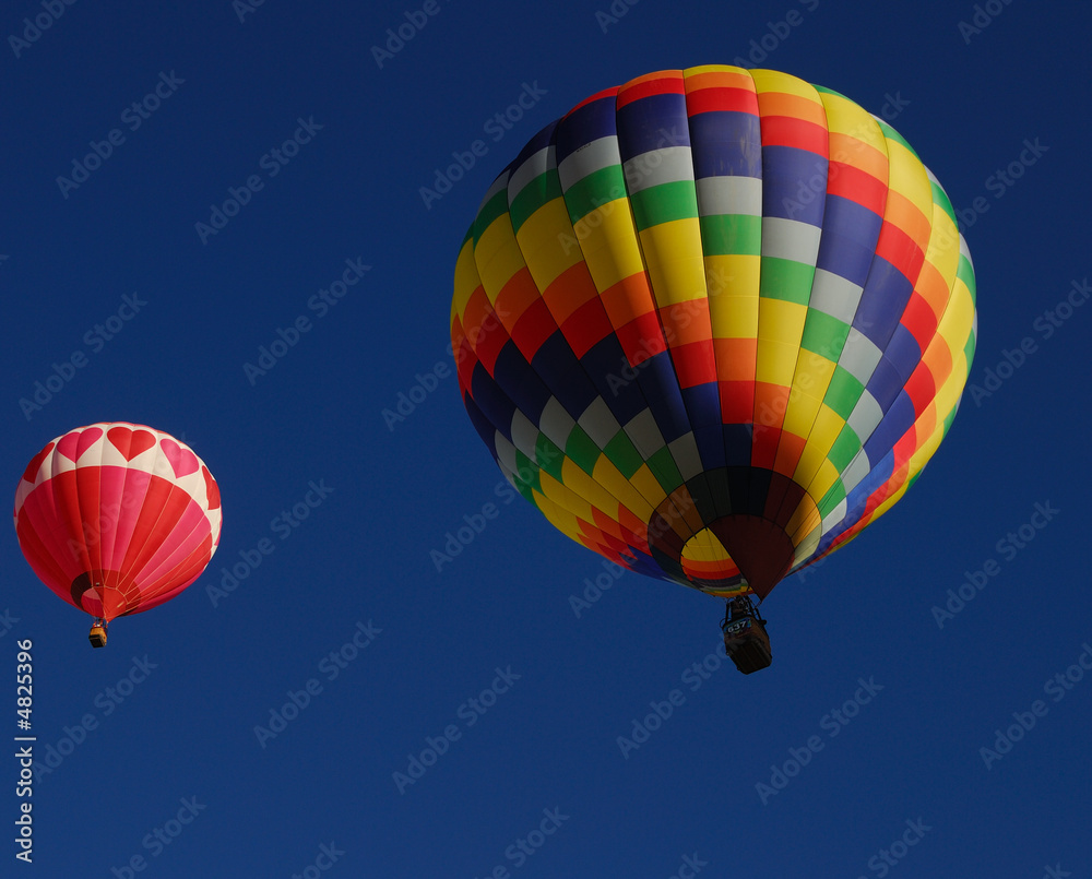 Naklejka premium Hot Air Ballons