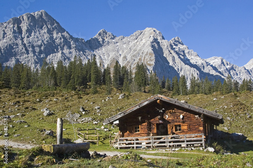 Ladizalm mit Almbrunnen photo