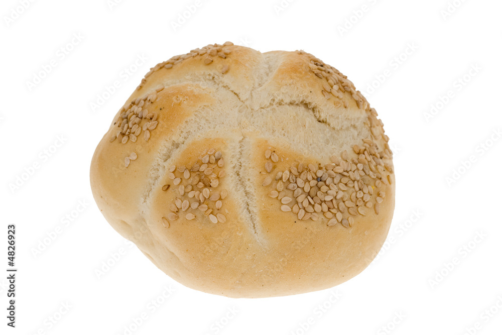 bread bun with seeds