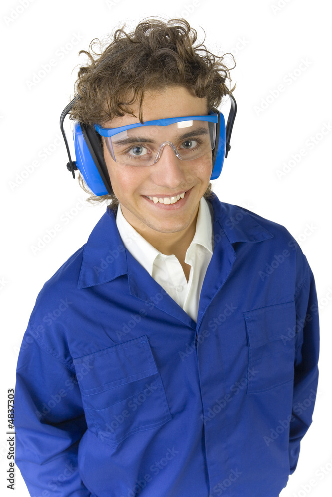Smilling worker Smilling worker