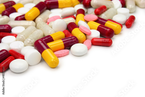 Assorted pills