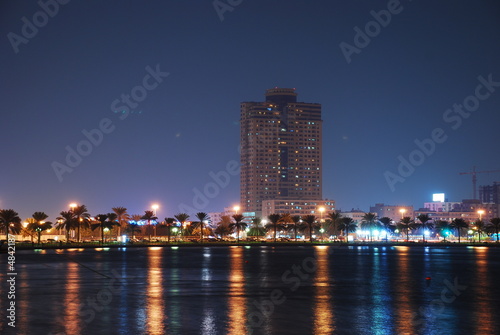 A Night Shot for Sharjah City