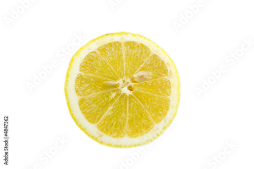 Partof Fresh Lemon isolated
