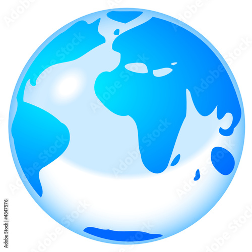 Globe terrestre 2