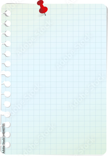 Notes papier, image vectorielle