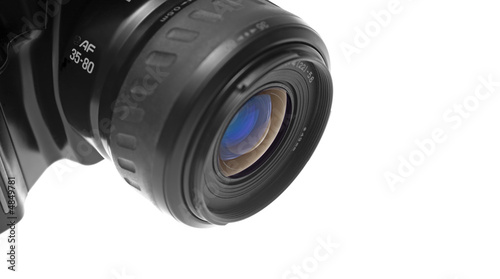 SLR Camera's lens closeup