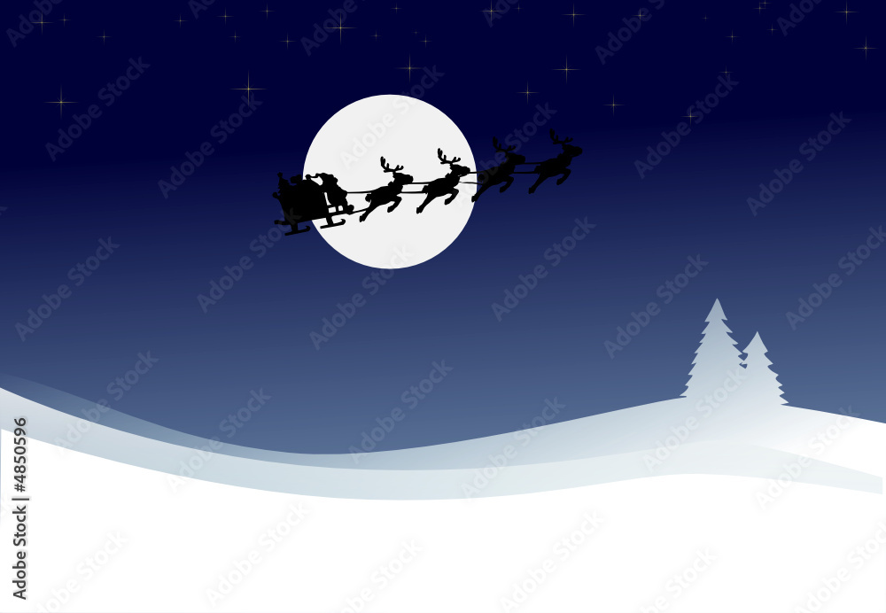 La slitta di babbo natale La slitta di babbo natale